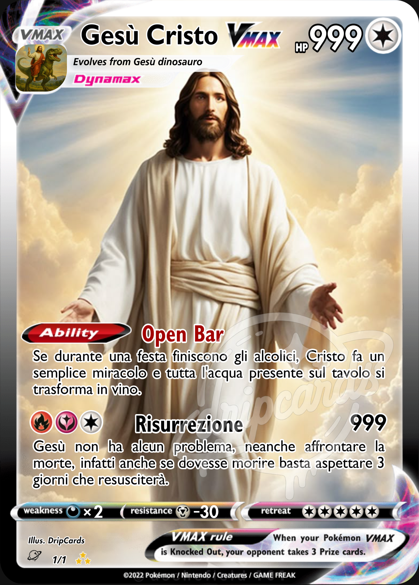 Gesù Cristo (Evolves From Gesù Dinosauro)