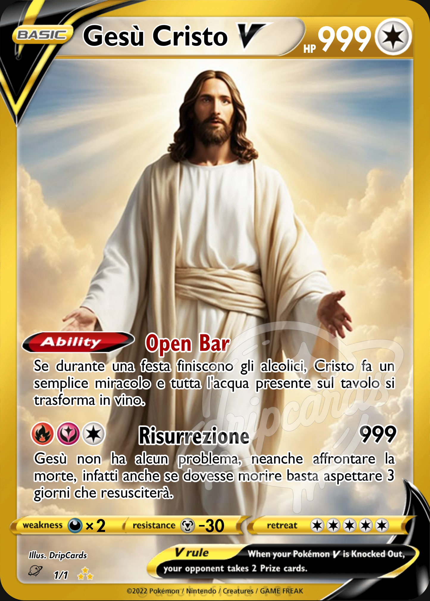 Gesù Cristo (Evolves From Gesù Dinosauro)