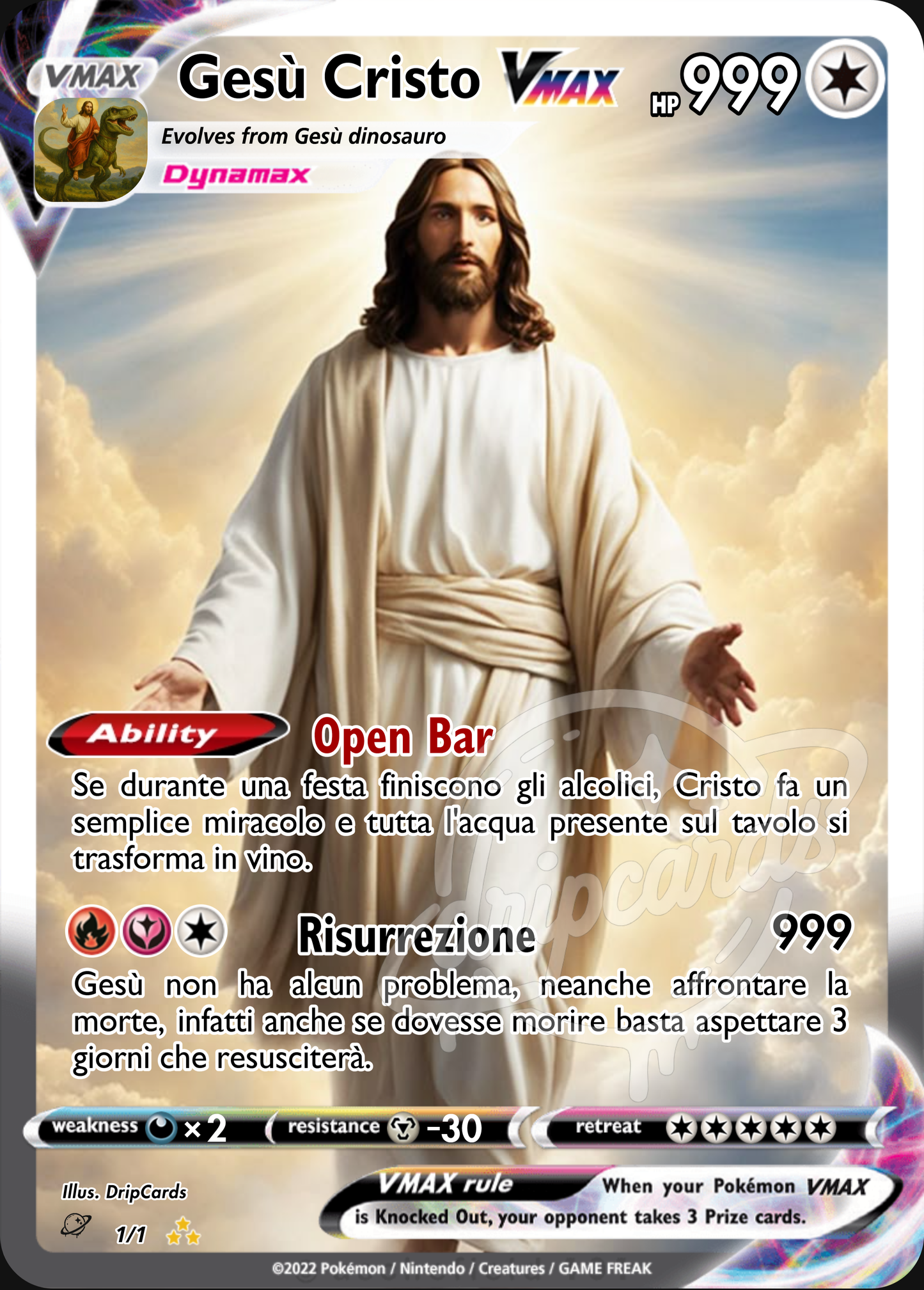 Gesù Cristo (Evolves From Gesù Dinosauro)