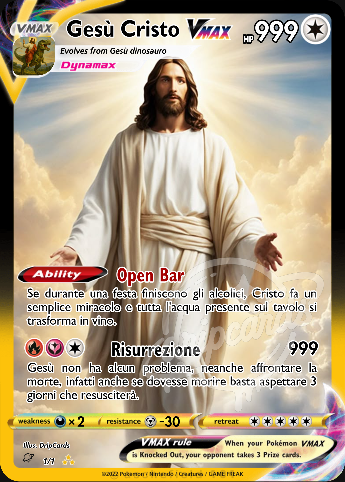 Gesù Cristo (Evolves From Gesù Dinosauro)