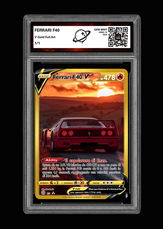 Ferrari F40 (Gradata)